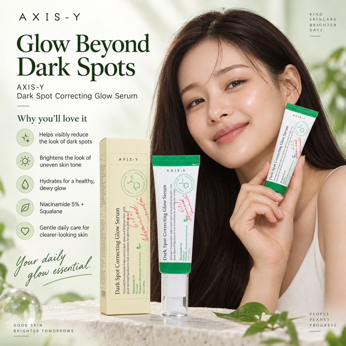 Dark Spot Correcting Glow Serum - AXIS-Y