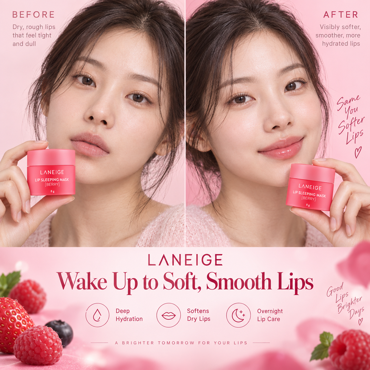Lip Sleeping Mask Berry - Laneige
