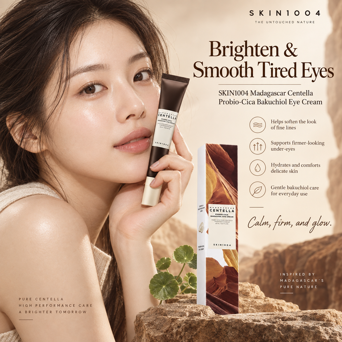 Madagascar Centella Probio-Cica Bakuchiol Eye Cream - SKIN1004