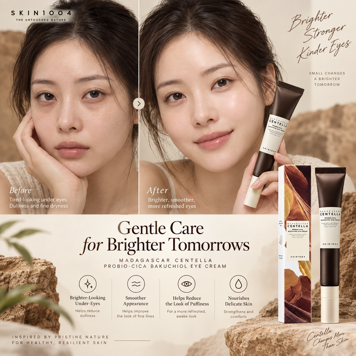 Madagascar Centella Probio-Cica Bakuchiol Eye Cream - SKIN1004