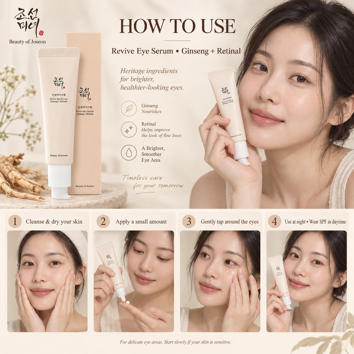 Revive Eye Serum (Ginseng + Retinal) - Beauty of Joseon