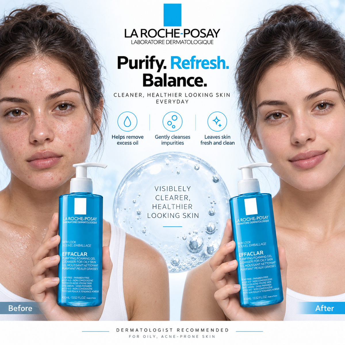 Effaclar Purifying Foaming Gel - La Roche-Posay