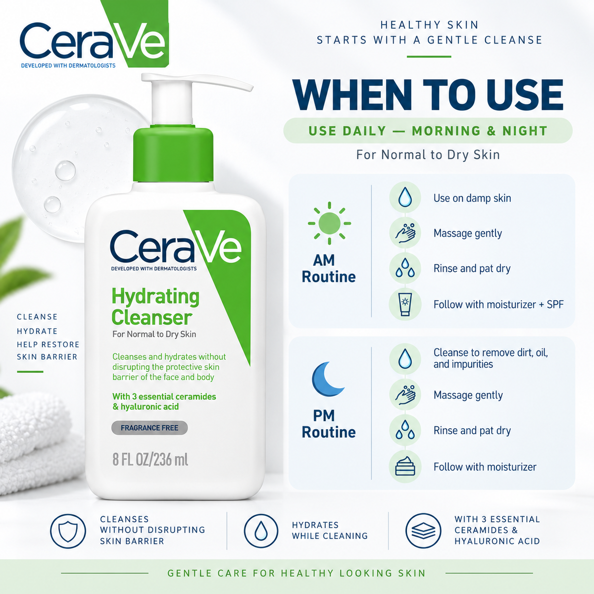 Hydrating Cleanser - CeraVe