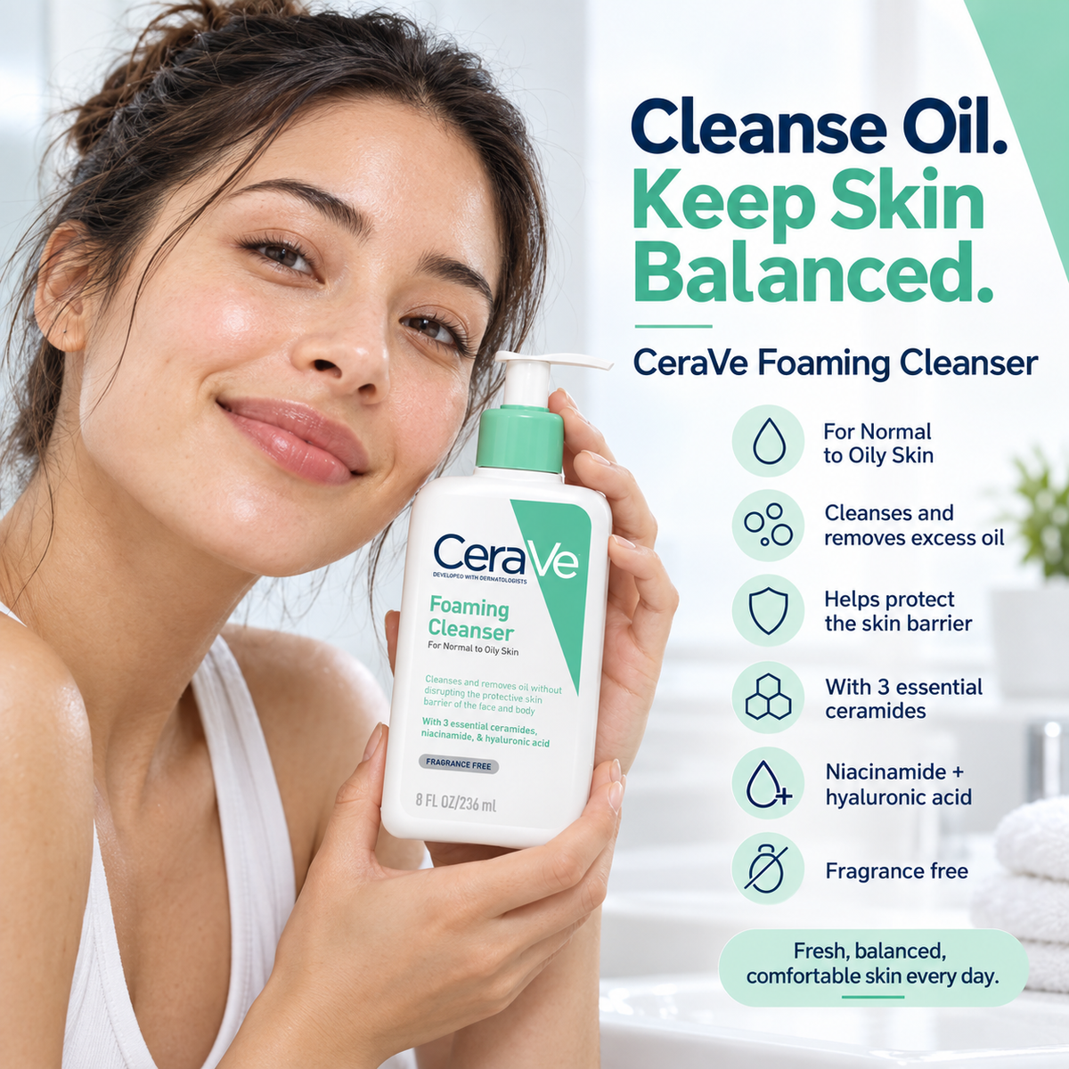 Foaming Cleanser - CeraVe