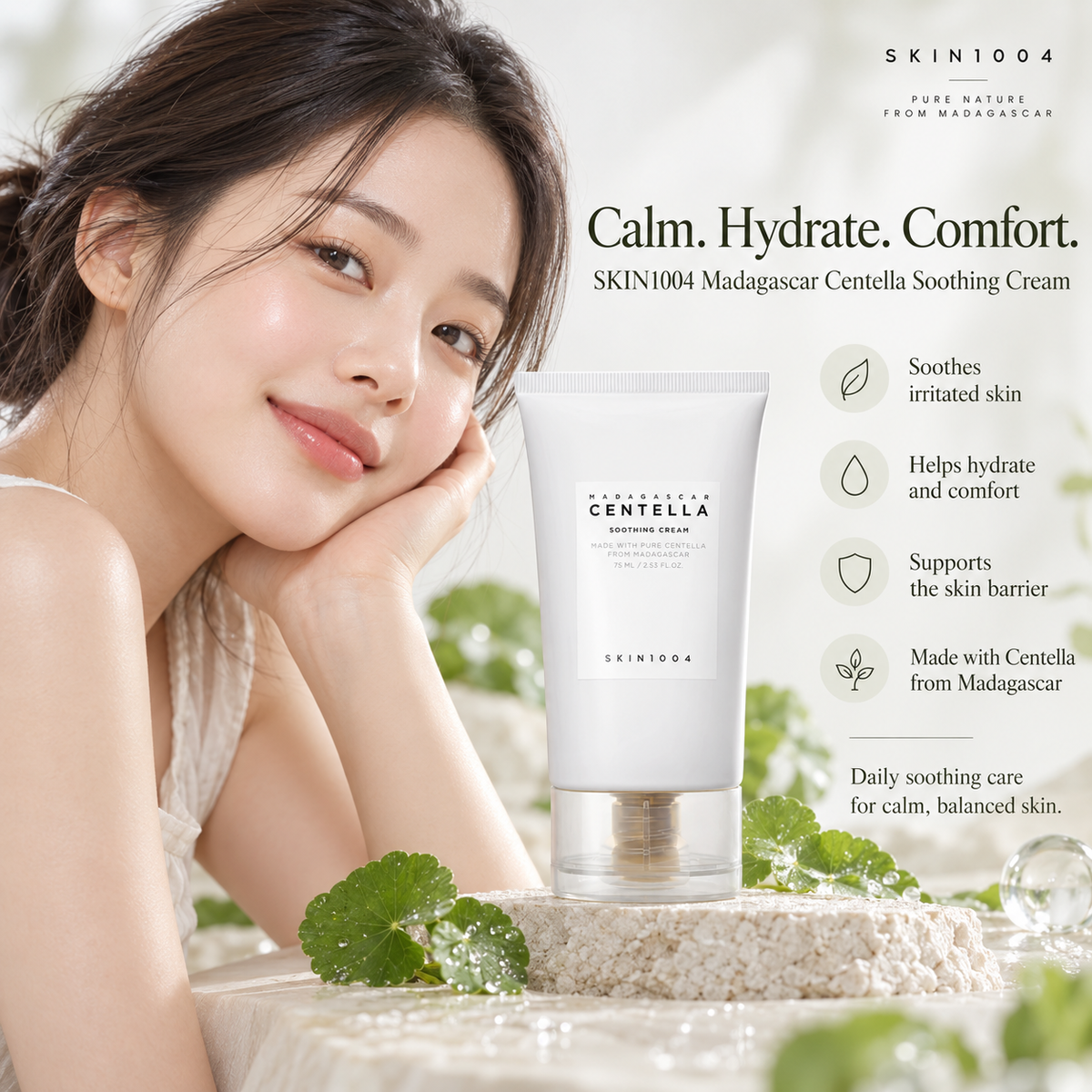 Madagascar Centella Soothing Cream - SKIN1004