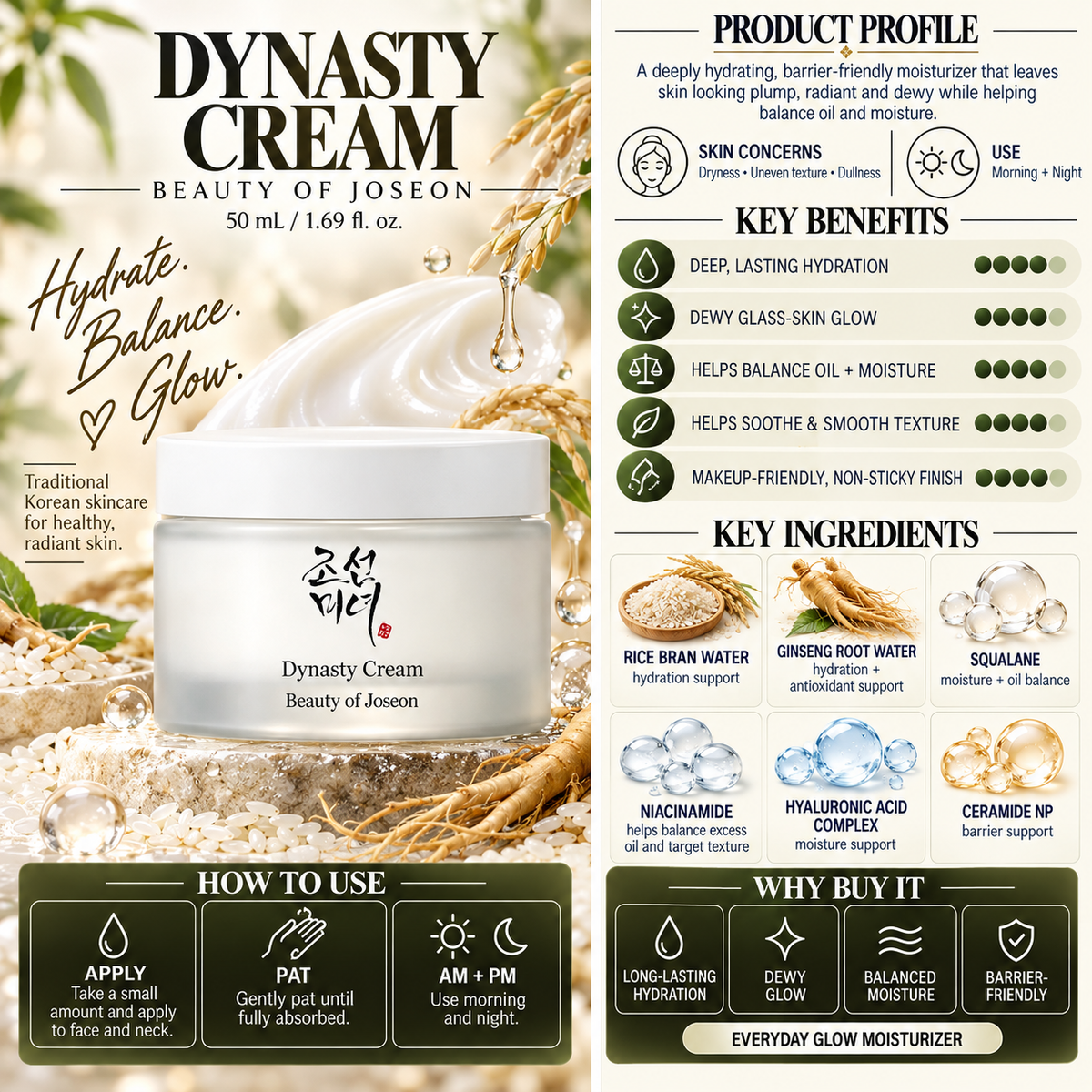 Dynasty Cream - Beauty of Joseon