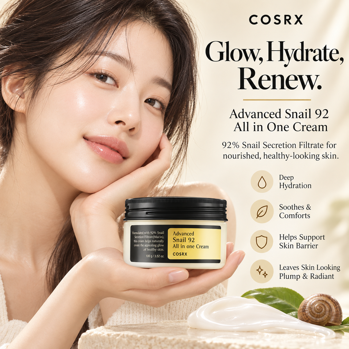 Advanced Snail 92 All In One Cream - COSRX