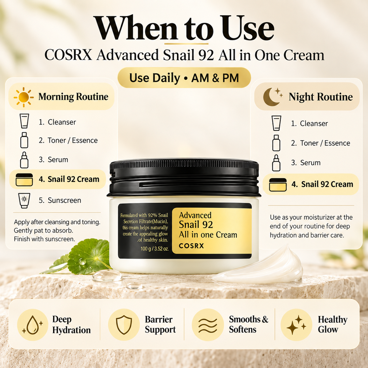Advanced Snail 92 All In One Cream - COSRX