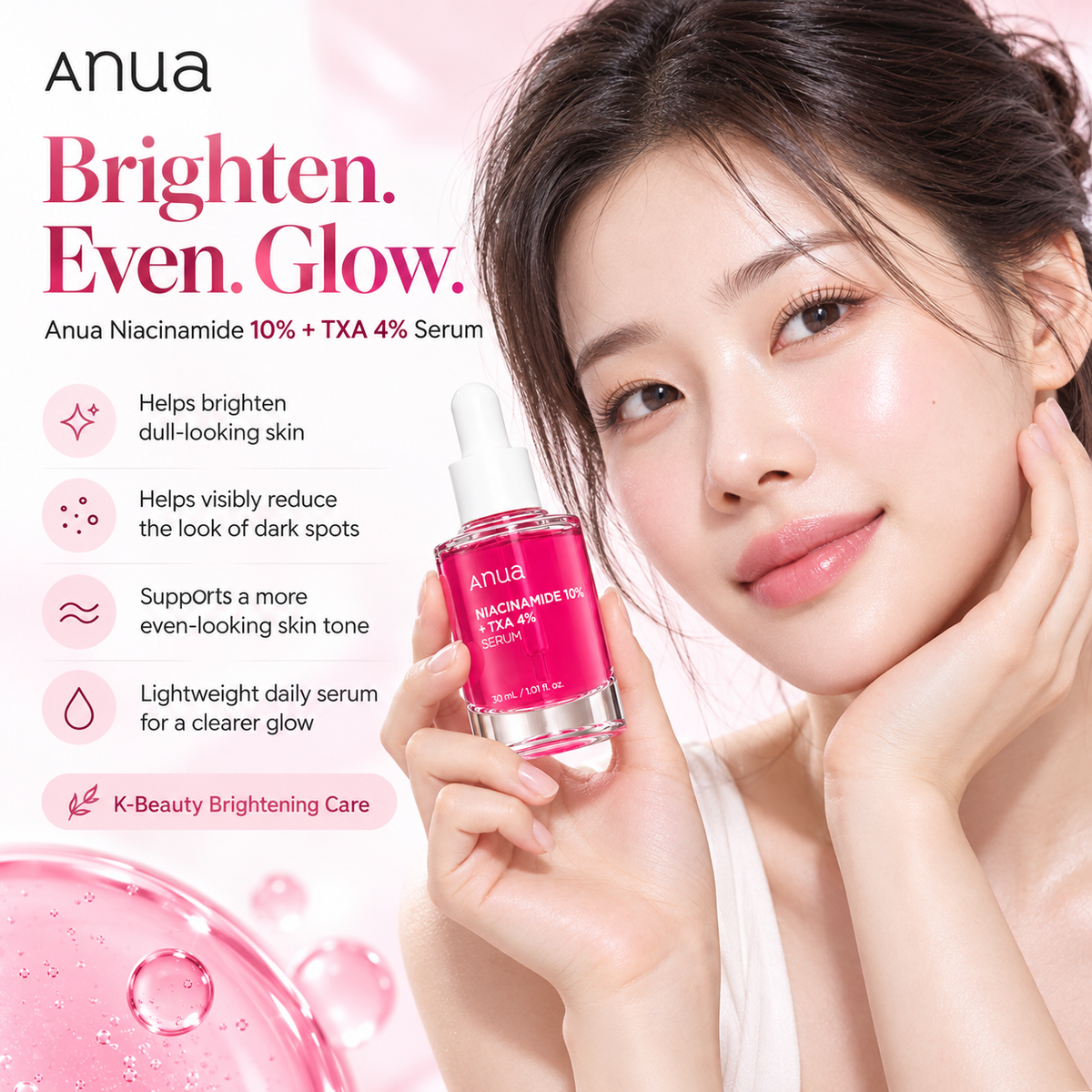 Niacinamide 10% + TXA 4% Serum - Anua