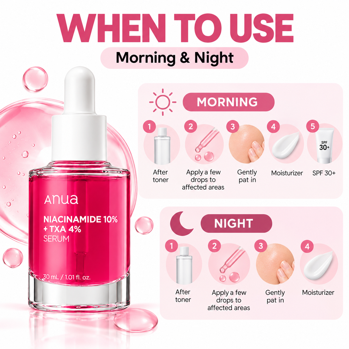 Niacinamide 10% + TXA 4% Serum - Anua