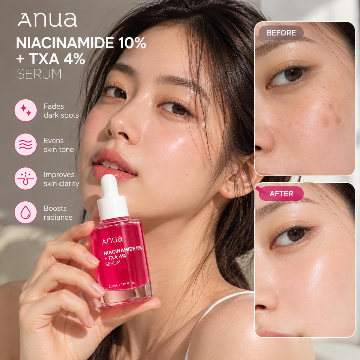 Niacinamide 10% + TXA 4% Serum - Anua