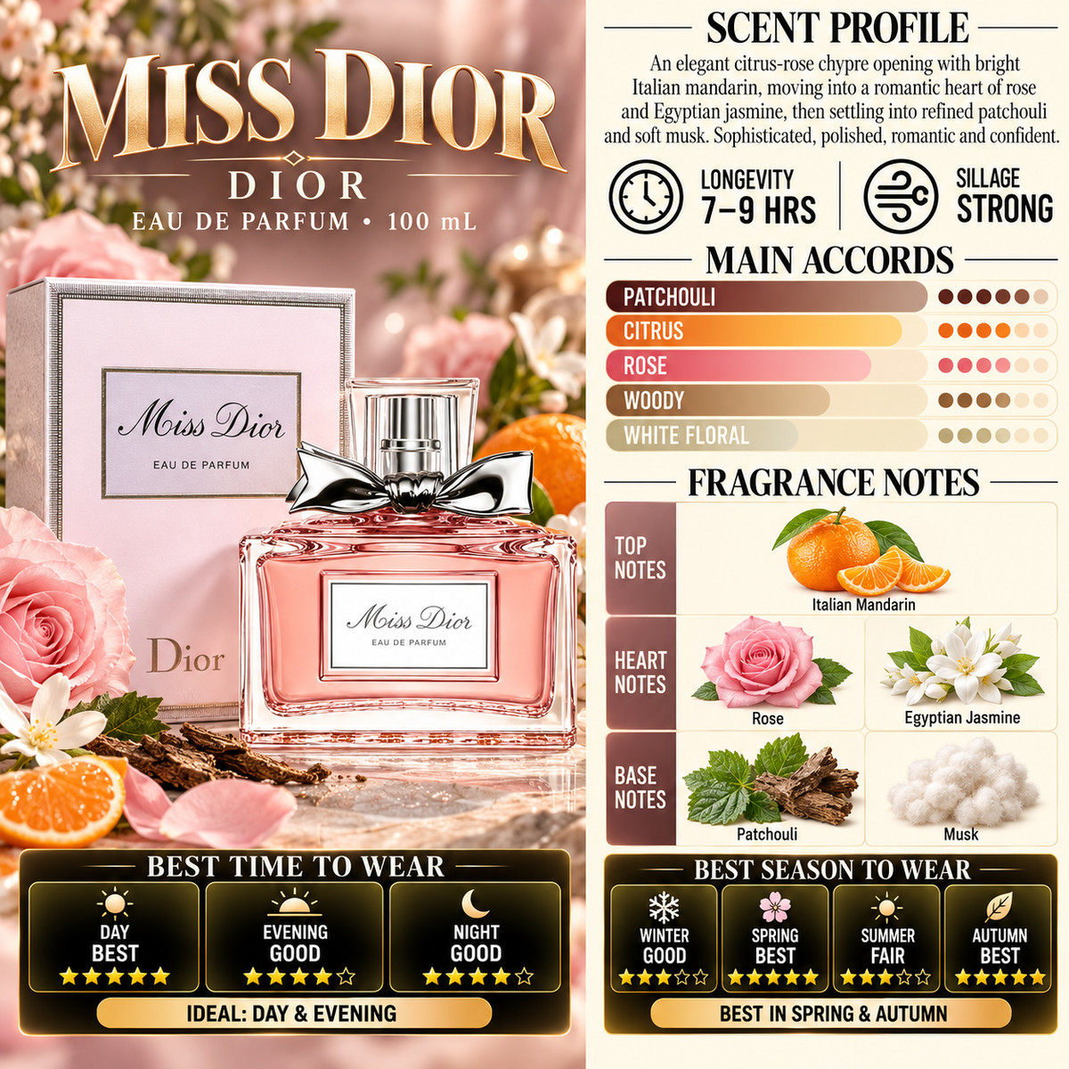 Miss Dior Eau de Parfum (2017) - Women - Dior