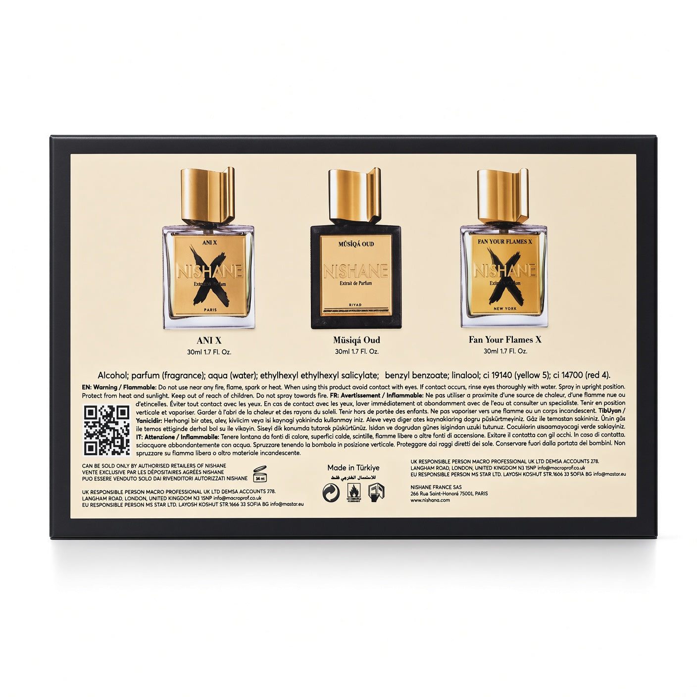 NISHANE COLLECTION2 3pc*30ML - Nishane