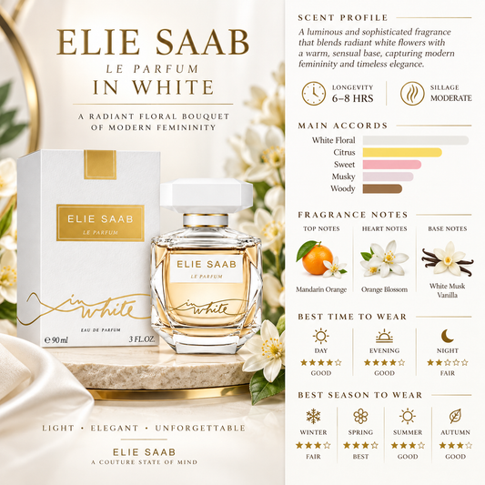 Le Perfum In White EDP - Elie Saab