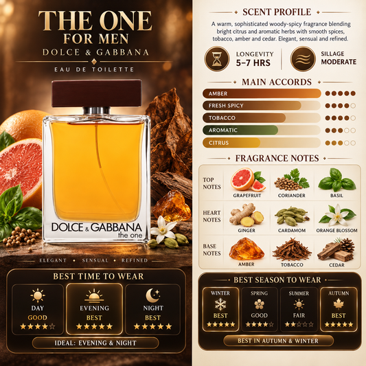 The One EDT For Men - Dolce&Gabbana
