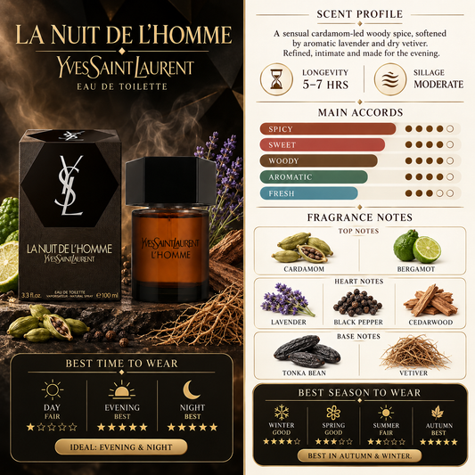La Nuit de l'Homme - YSL