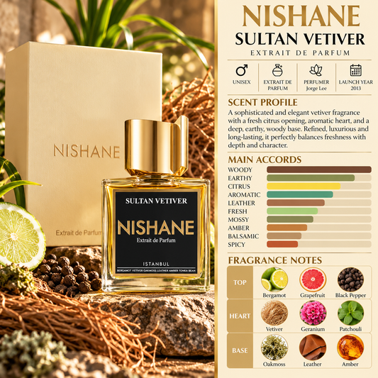Nishane Sultan Vetiver Extrait De Parfum - Nishane