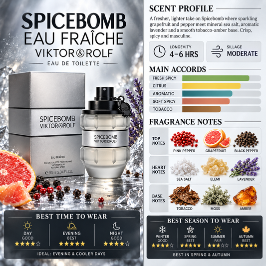 Spice bomb Eau Fraiche - Viktor&Rolf