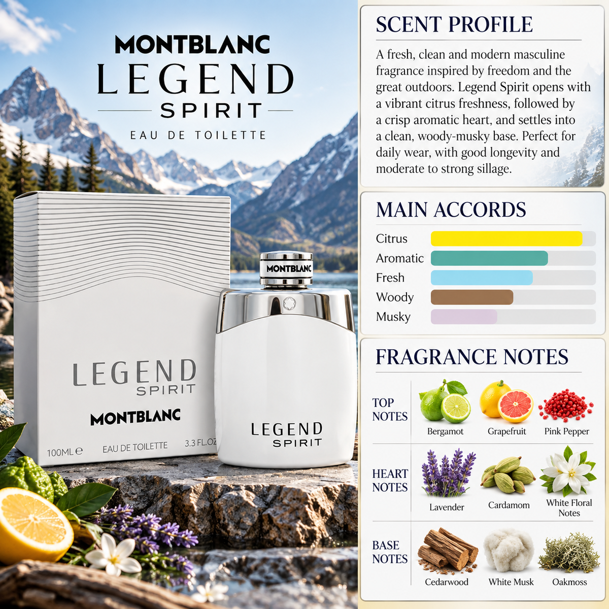 Legend Spirit EDT - Montblanc