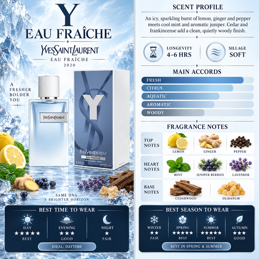 Y Eau Fraiche - YSL