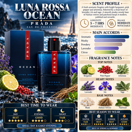 Prada Luna Rossa Ocean for men - Prada
