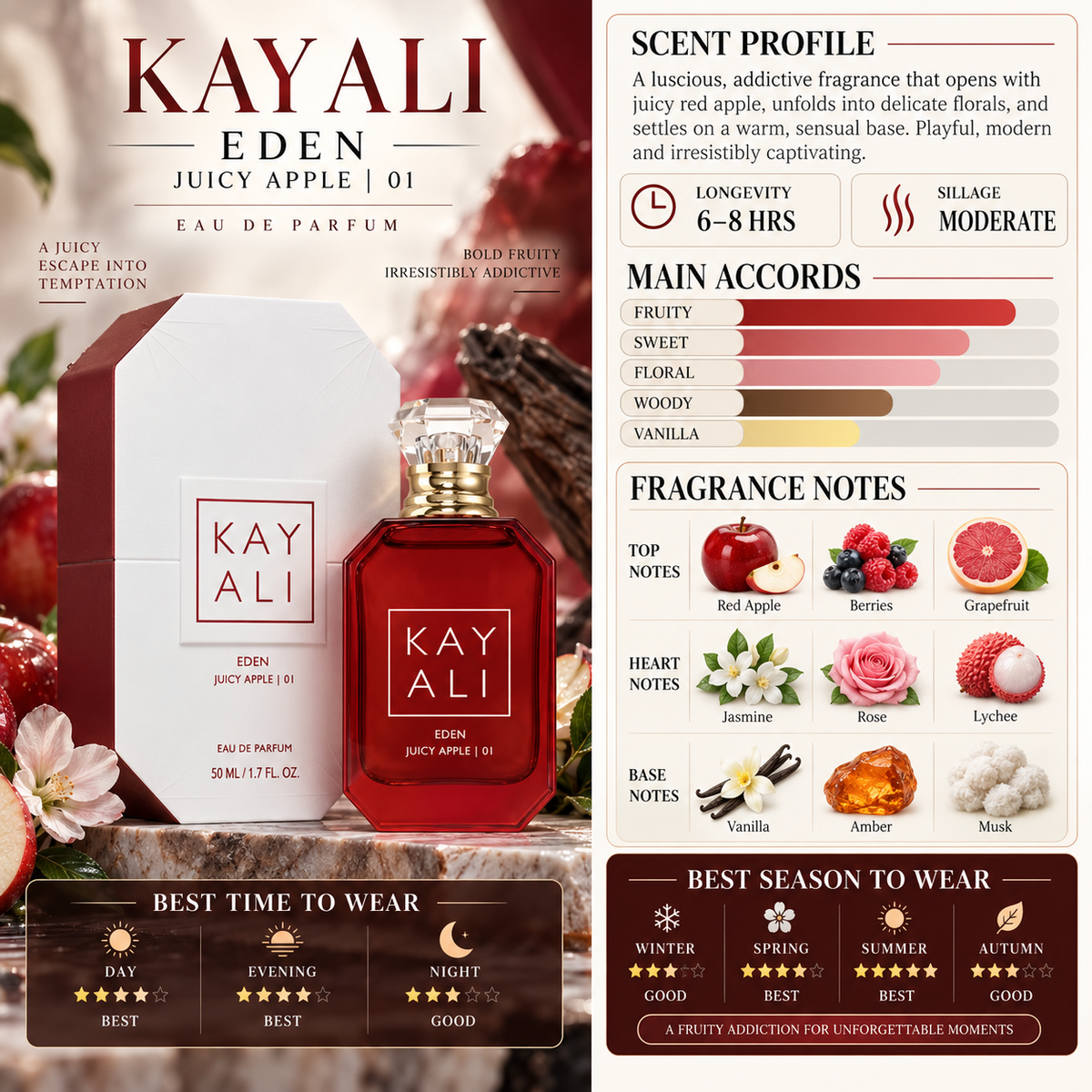 Kayali Eden Juicy Apple | 01 - Kayali