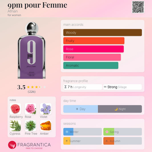 9pm pour Femme - Afnan