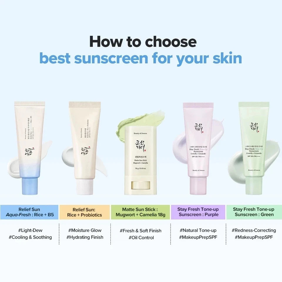 Relief Sun Aqua-Fresh: Rice + B5 SPF50+ PA++++ - Beauty of Joseon